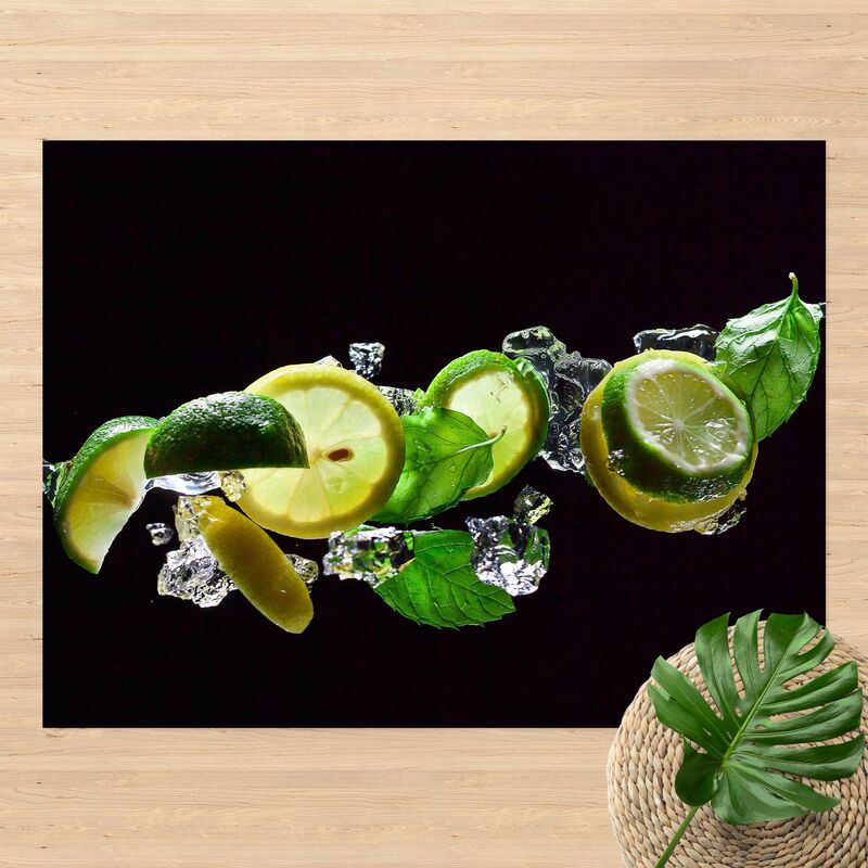 

Alfombras vinílicas - Mojito Ingredients - Apaisado 3:4 Dimensión LxA: 135cm x 180cm