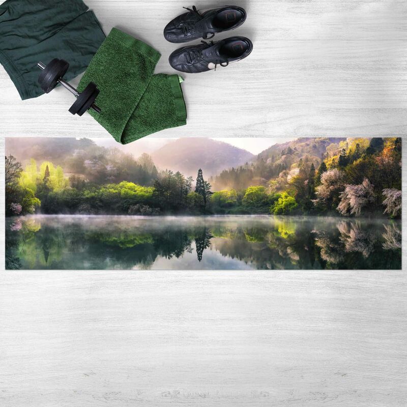 

Alfombras vinílicas - Morning Tranquility - Panorama Formato apaisado Dimensión LxA: 50cm x 150cm