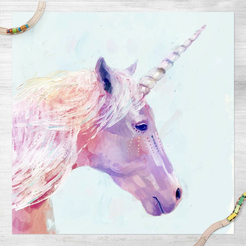 

Alfombras vinílicas - Mystical Unicorn I - Cuadrado 1:1 Dimensión LxA: 80cm x 80cm