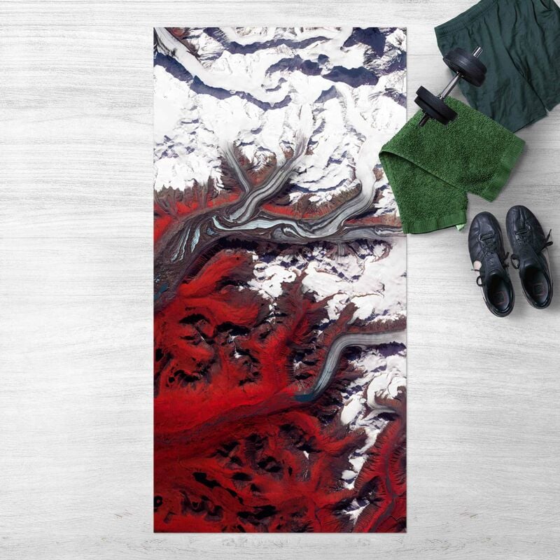 

Bilderwelten - Alfombras vinílicas - NASA Picture Glacier In Alaska - Alto 2:1 Dimensión LxA: 280cm x 140cm