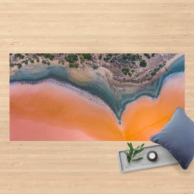 

Alfombras vinílicas - Orange Lake Shore On Sardinia - Apaisado 1:2 Dimensión LxA: 50cm x 100cm