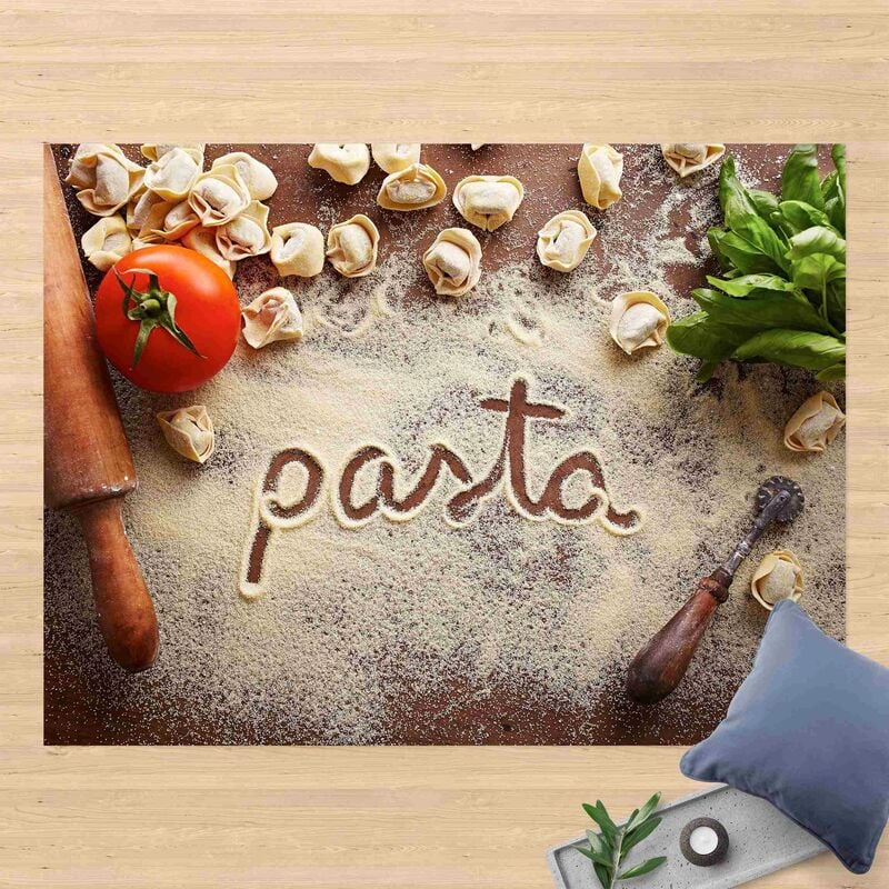 

Alfombras vinílicas - Pasta Italiana - Apaisado 3:4 Dimensión LxA: 60cm x 80cm