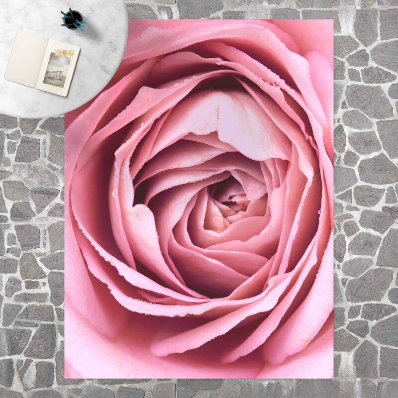 

Alfombras vinílicas - Pink Rose Blossom - Alto 4:3 Dimensión LxA: 140cm x 105cm