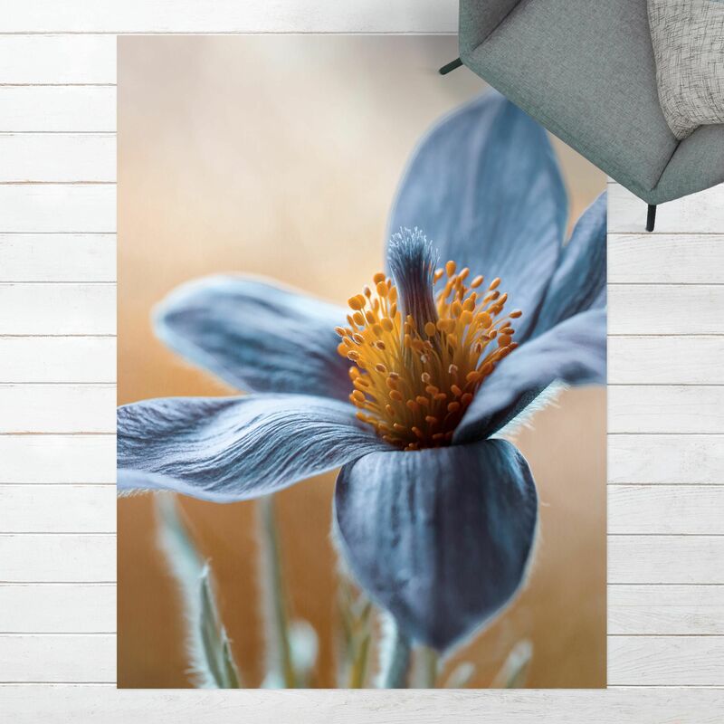 

Alfombras vinílicas - Pulsatilla In blue - Alto 4:3 Dimensión LxA: 100cm x 75cm
