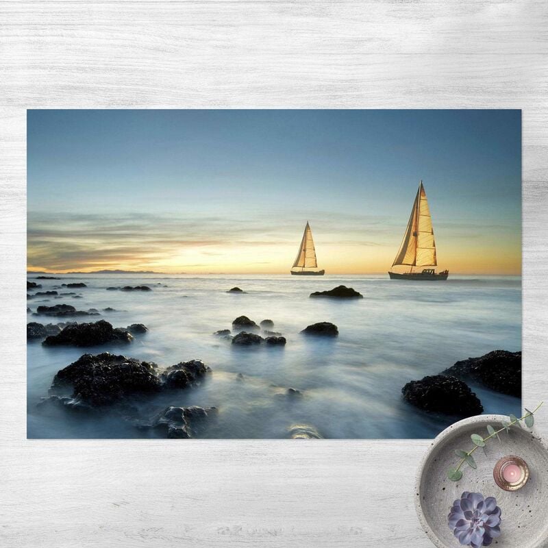 

Alfombras vinílicas - Sailboats On the Ocean - Apaisado 2:3 Dimensión LxA: 60cm x 90cm