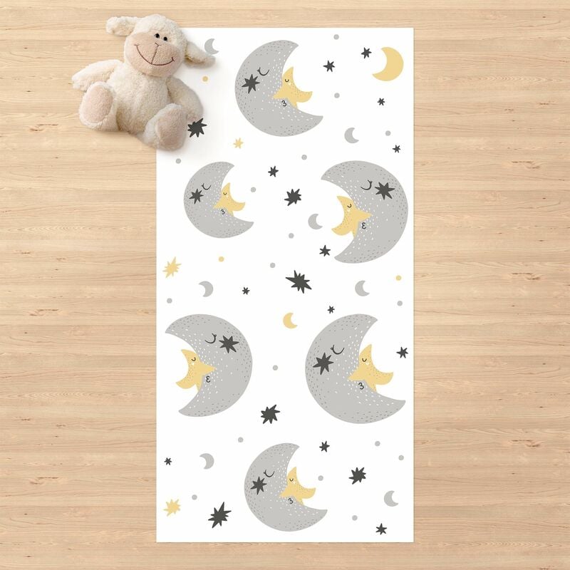 

Bilderwelten - Alfombras vinílicas - Scandinavian Moon And Star Kissing - Alto 2:1 Dimensión LxA: 260cm x 130cm