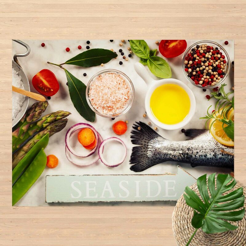 

Alfombras vinílicas - Seaside - Apaisado 3:4 Dimensión LxA: 45cm x 60cm