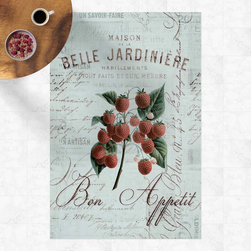 

Alfombras vinílicas - Shabby Chic Collage - Raspberry - Alto 3:2 Dimensión LxA: 90cm x 60cm