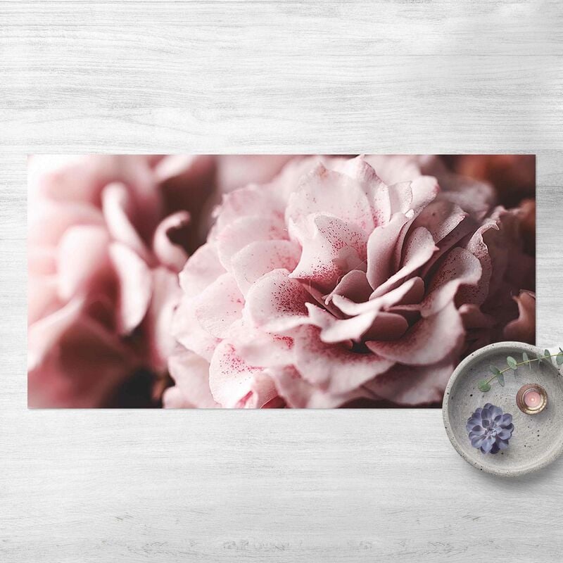 

Bilderwelten - Alfombras vinílicas - Shabby Light Pink Rose Pastel - Apaisado 1:2 Dimensión LxA: 90cm x 180cm