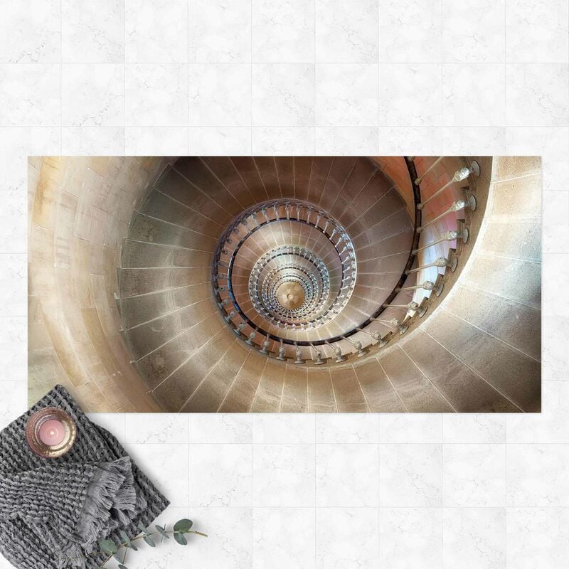 

Bilderwelten - Alfombras vinílicas - Spiraling Staircase In Chicago - Apaisado 1:2 Dimensión LxA: 130cm x 260cm
