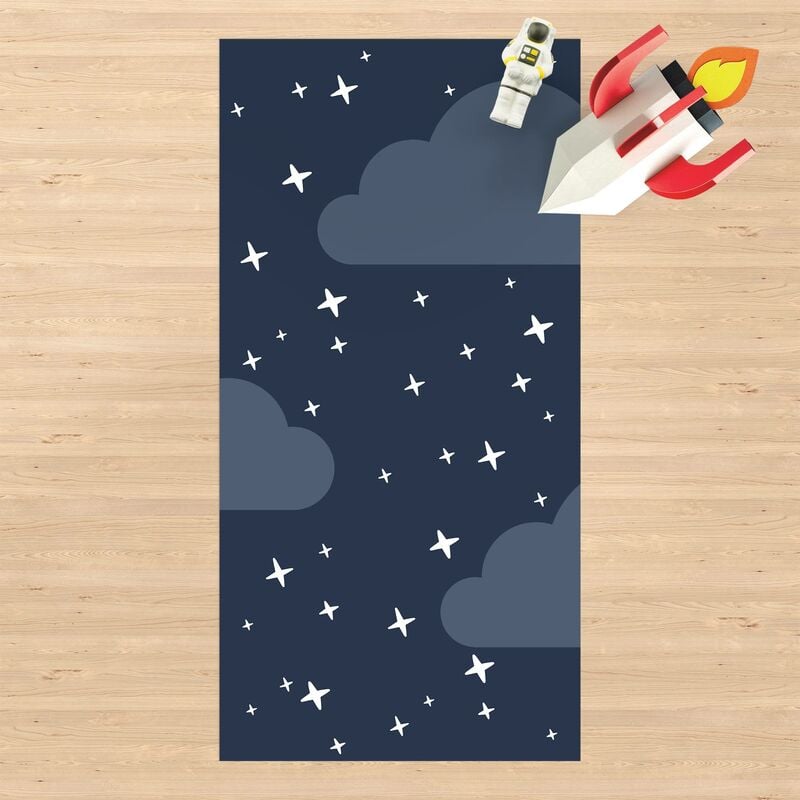 

Alfombras vinílicas - Stilised Stars In Night Sky - Alto 2:1 Dimensión LxA: 100cm x 50cm