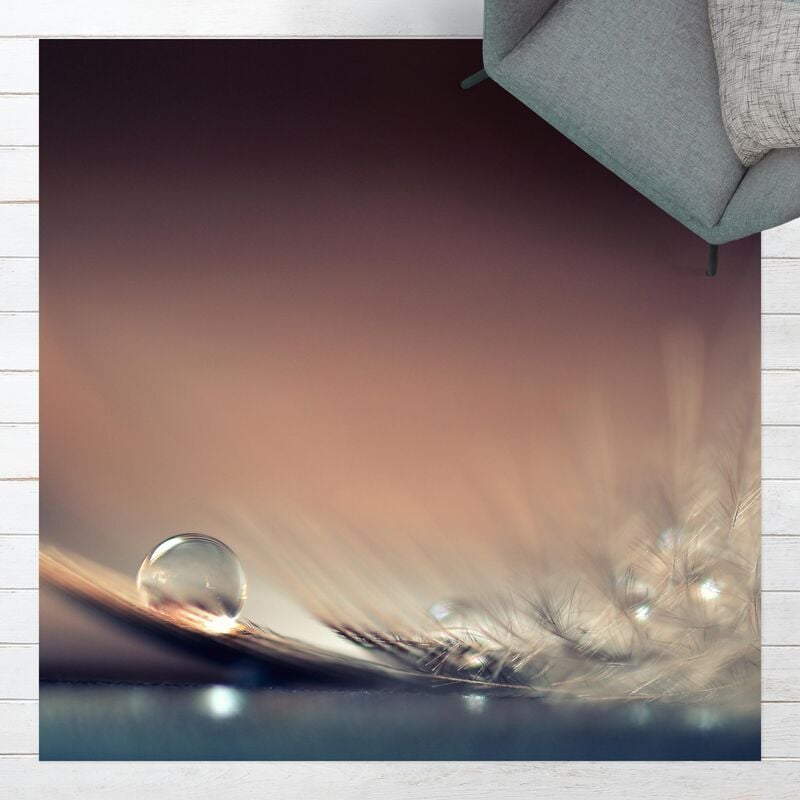 

Bilderwelten - Alfombras vinílicas - Story of a Waterdrop - Cuadrado 1:1 Dimensión LxA: 140cm x 140cm