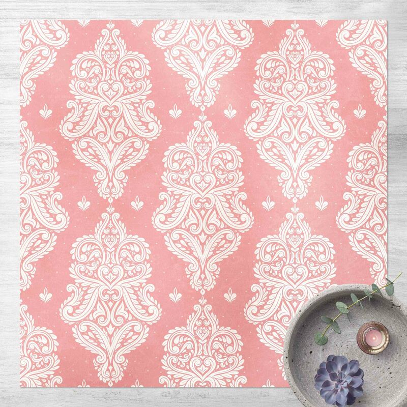 

Bilderwelten - Alfombras vinílicas - Strawberry Baroque - Cuadrado 1:1 Dimensión LxA: 100cm x 100cm