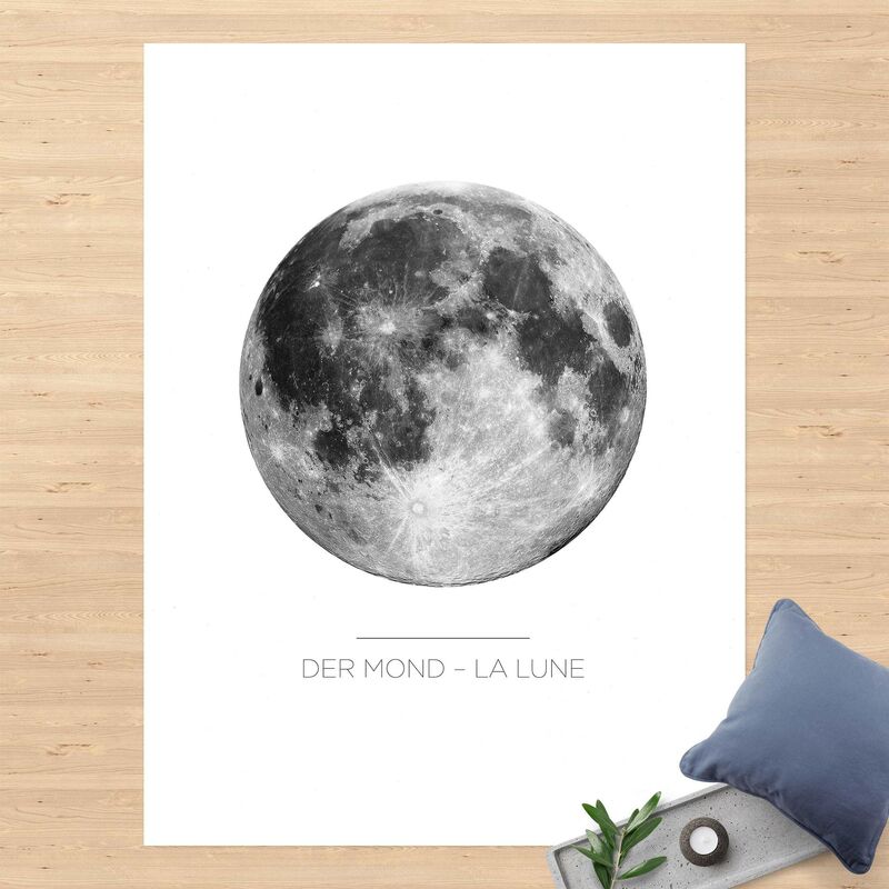 

Alfombras vinílicas - The Moon - La Lune - Alto 4:3 Dimensión LxA: 180cm x 135cm