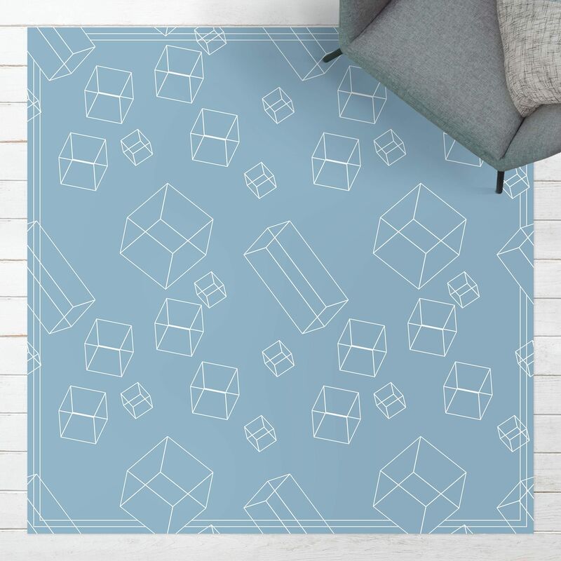 

Alfombras vinílicas - Three-Dimensional Objects With Frame - Cuadrado 1:1 Dimensión LxA: 100cm x 100cm