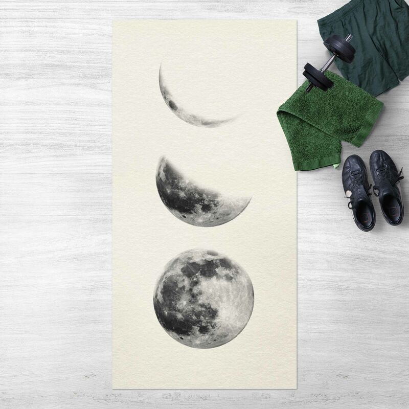 

Bilderwelten - Alfombras vinílicas - Three Moons - Alto 2:1 Dimensión LxA: 200cm x 100cm