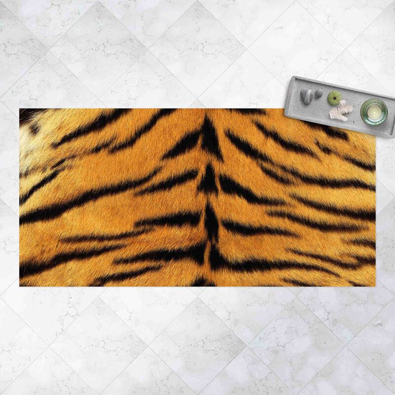 

Alfombras vinílicas - Tiger Skiin - Apaisado 1:2 Dimensión LxA: 70cm x 140cm