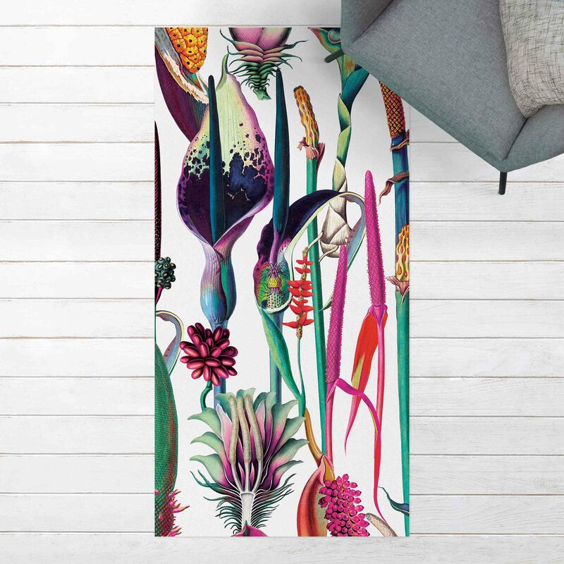 

Bilderwelten - Alfombras vinílicas - Tropical Luxury Pattern XXL - Alto 2:1 Dimensión LxA: 80cm x 40cm