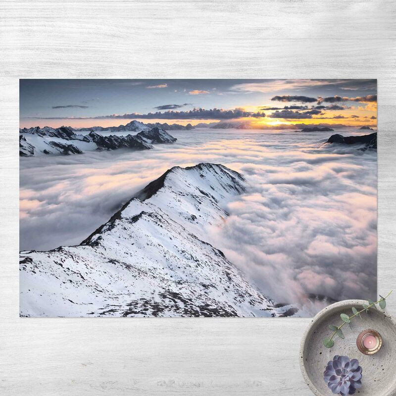 

Alfombras vinílicas - View Of Clouds And Mountains - Apaisado 2:3 Dimensión LxA: 80cm x 120cm