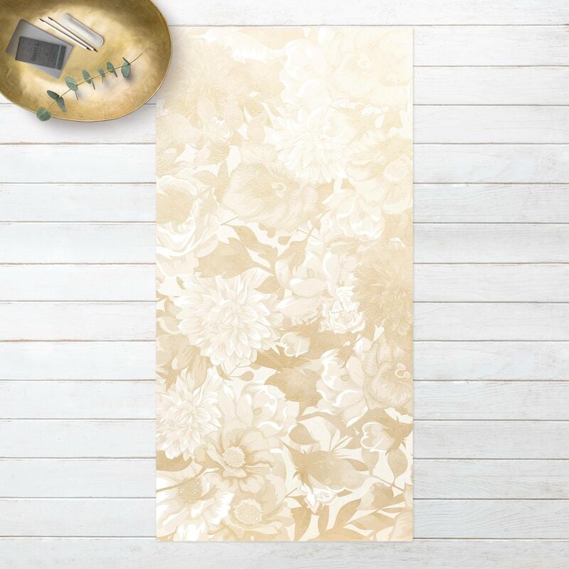 

Alfombras vinílicas - Vintage Blossom Dream In Beige - Alto 2:1 Dimensión LxA: 120cm x 60cm