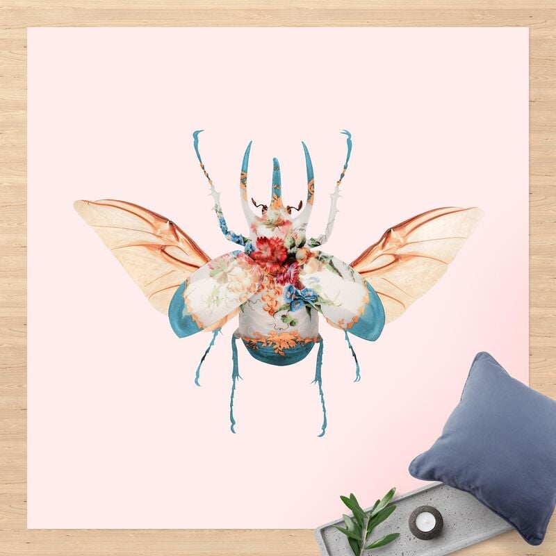 

Bilderwelten - Alfombras vinílicas - Vintage Bug - Cuadrado 1:1 Dimensión LxA: 140cm x 140cm