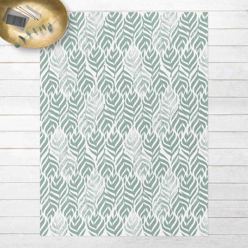 

Alfombras vinílicas - Vintage Pattern Branch With Leaves - Alto 4:3 Dimensión LxA: 100cm x 75cm