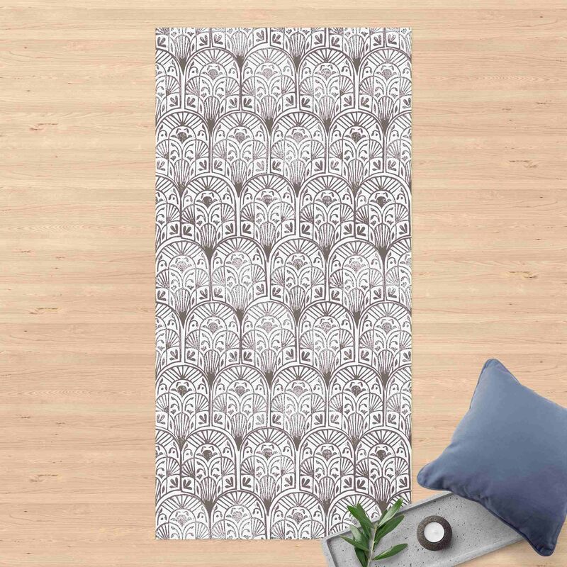 

Bilderwelten - Alfombras vinílicas - Vintage Pattern Oriental Arches - Alto 2:1 Dimensión LxA: 280cm x 140cm