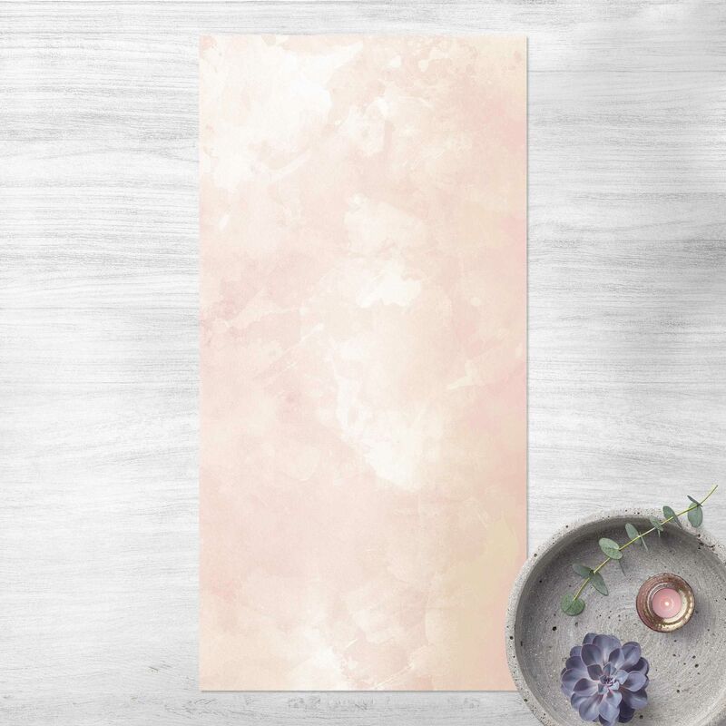 

Alfombras vinílicas - Watercolour Creme Coloured Sand Dunes - Alto 2:1 Dimensión LxA: 140cm x 70cm