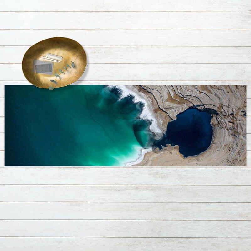 

Alfombras vinílicas - Wild Coastal Bay In Israel - Panorama Formato apaisado Dimensión LxA: 40cm x 120cm