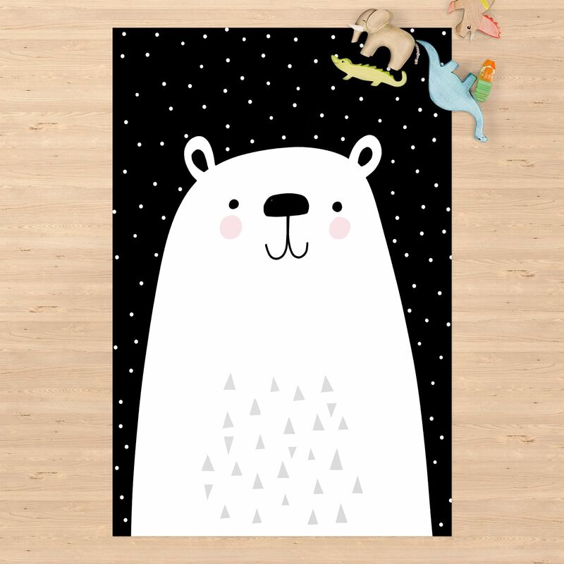 

Alfombras vinílicas - Zoo With Patterns - Polar Bear - Alto 3:2 Dimensión LxA: 90cm x 60cm