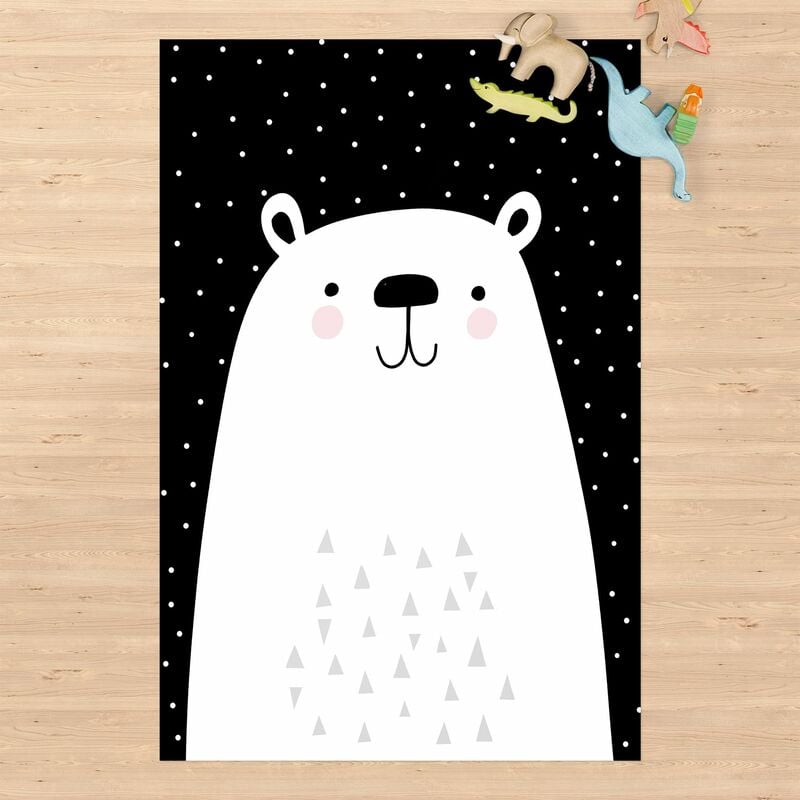 

Alfombras vinílicas - Zoo With Patterns - Polar Bear - Alto 3:2 Dimensión LxA: 210cm x 140cm