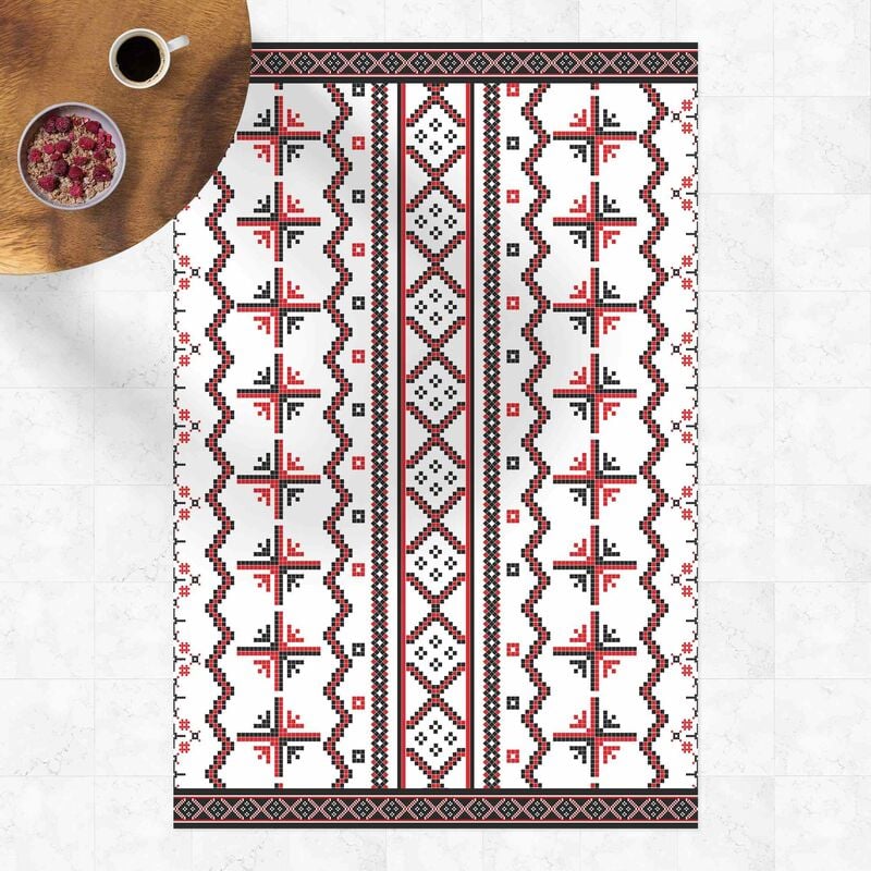 

Alfombras vinílicas - A Romanian Winter With Stripes - Alto 3:2 Dimensión LxA: 120cm x 80cm