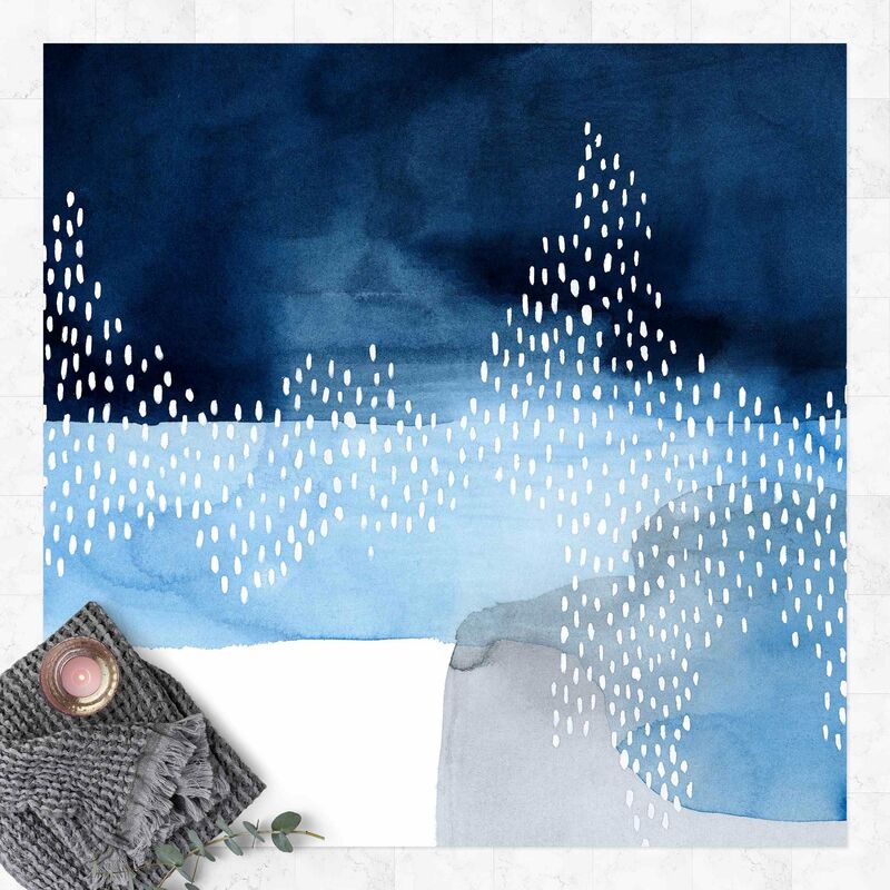 

Bilderwelten - Alfombras vinílicas - Abstract Waterfall - Cuadrado 1:1 Dimensión LxA: 120cm x 120cm