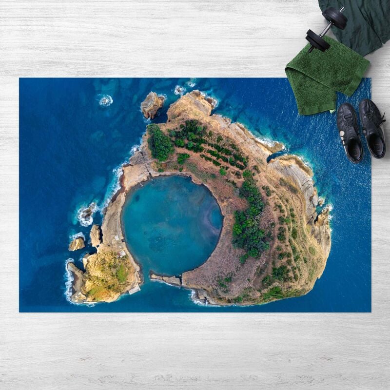 

Alfombras vinílicas - Aerial Image - The Isle Vila Franca do Campo - Apaisado 2:3 Dimensión LxA: 60cm x 90cm