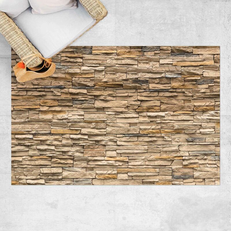 

Alfombras vinílicas - Andalusia Stonewall - Apaisado 2:3 Dimensión LxA: 80cm x 120cm