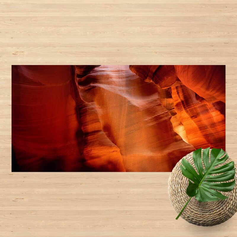

Alfombras vinílicas - Antelope Canyon - Apaisado 1:2 Dimensión LxA: 80cm x 160cm