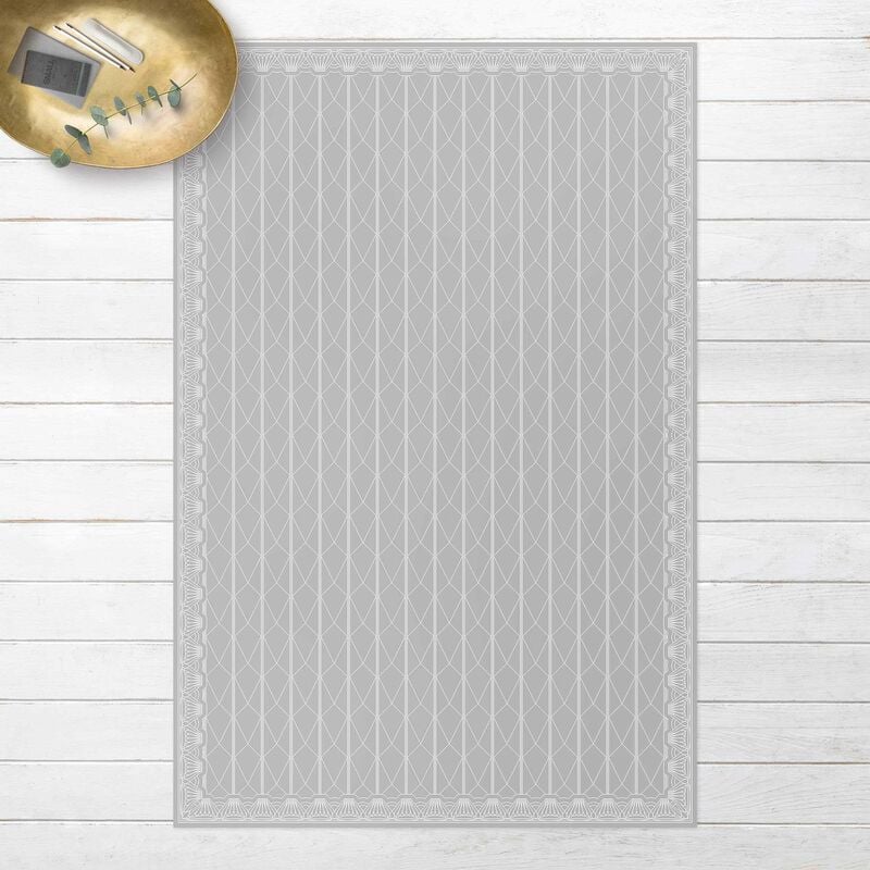 

Alfombras vinílicas - Art Deco Fishing Net With Border - Alto 3:2 Dimensión LxA: 90cm x 60cm