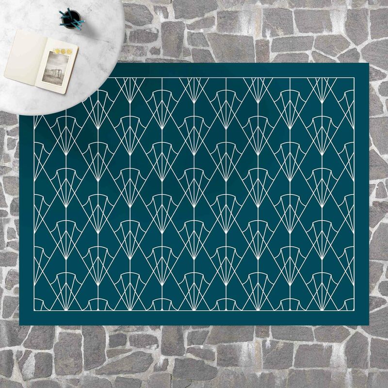 

Alfombras vinílicas - Art Deco Pattern Arrows With Border - Apaisado 3:4 Dimensión LxA: 75cm x 100cm