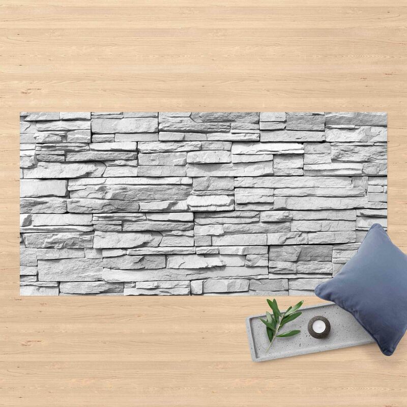 

Alfombras vinílicas - Ashlar Masonry - Apaisado 1:2 Dimensión LxA: 80cm x 160cm
