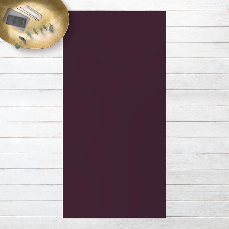 

Alfombras vinílicas - Aubergine - Alto 2:1 Dimensión LxA: 160cm x 80cm