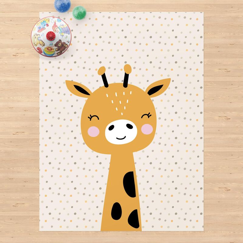 

Alfombras vinílicas - Baby Giraffe - Alto 4:3 Dimensión LxA: 100cm x 75cm