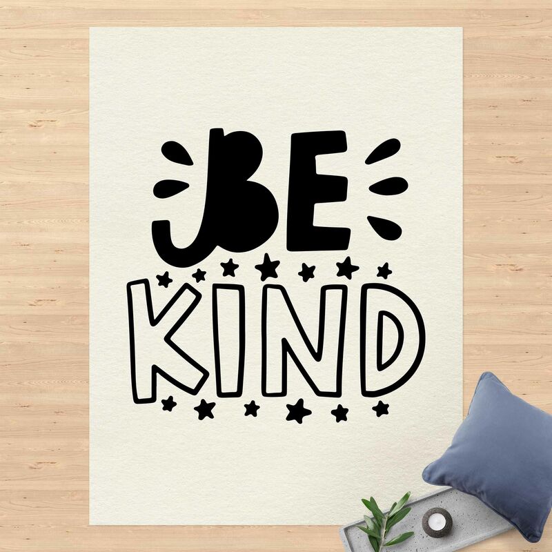 

Alfombras vinílicas - Be kind - Alto 4:3 Dimensión LxA: 80cm x 60cm