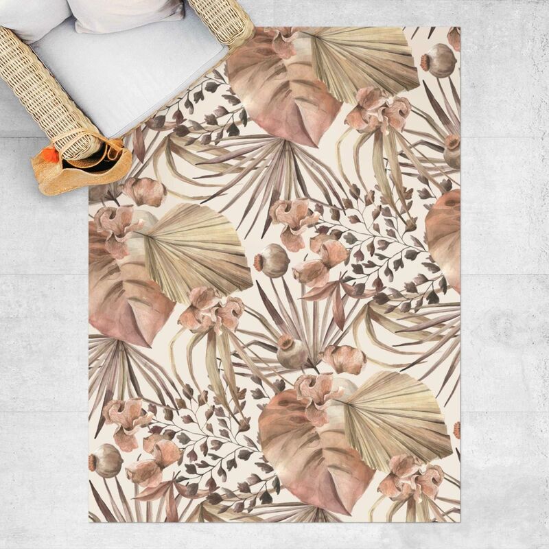 

Alfombras vinílicas - Beige Palm Leaves - Alto 4:3 Dimensión LxA: 100cm x 75cm