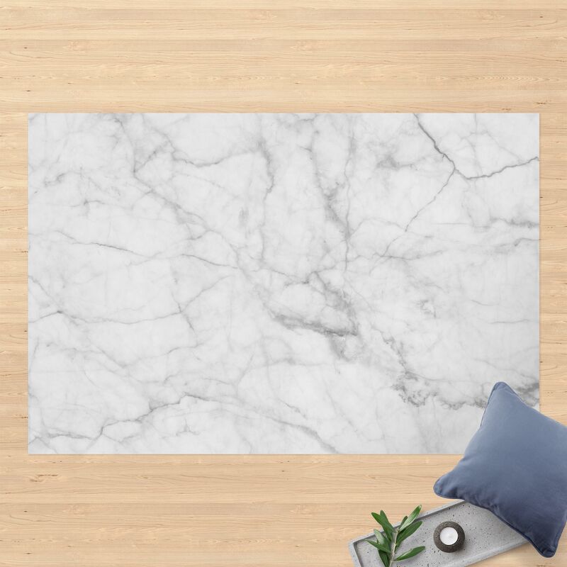 

Alfombras vinílicas - Bianco Carrara - Apaisado 2:3 Dimensión LxA: 40cm x 60cm