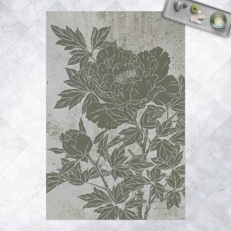 

Alfombras vinílicas - Blooming Peonies ll - Alto 3:2 Dimensión LxA: 60cm x 40cm