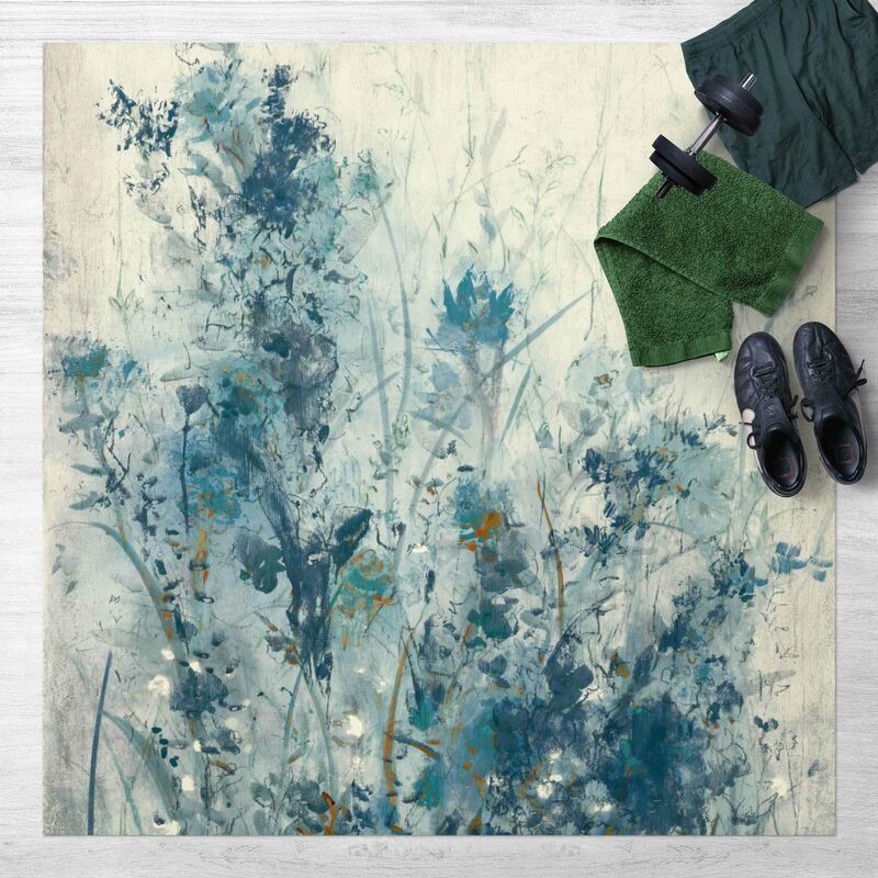 

Alfombras vinílicas - Blue Spring Meadow I - Cuadrado 1:1 Dimensión LxA: 120cm x 120cm