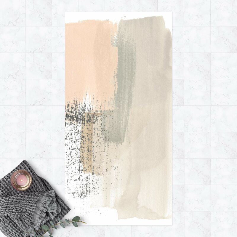 

Bilderwelten - Alfombras vinílicas - Blush Abstract I - Alto 2:1 Dimensión LxA: 240cm x 120cm