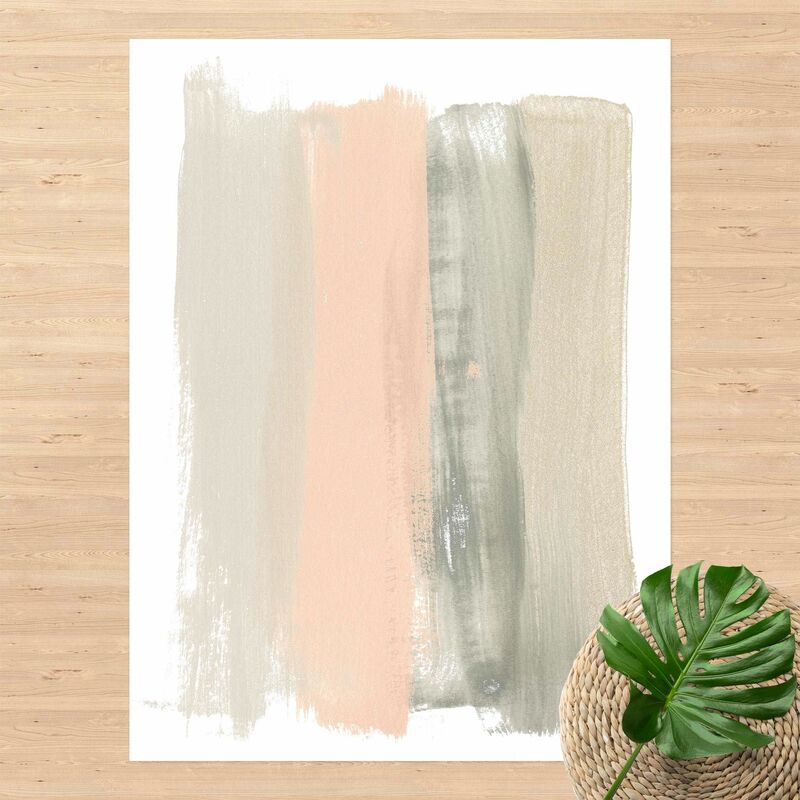 

Alfombras vinílicas - Blush Abstract Il - Alto 4:3 Dimensión LxA: 140cm x 105cm