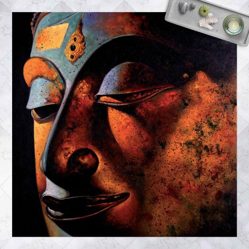 

Alfombras vinílicas - Bombay Buddha - Cuadrado 1:1 Dimensión LxA: 60cm x 60cm
