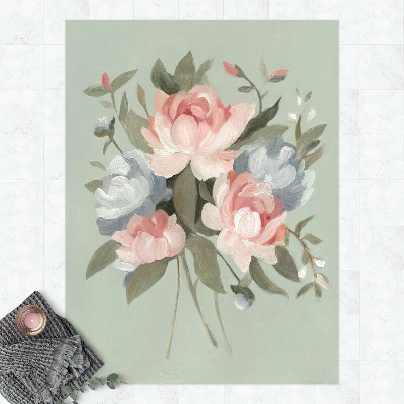 

Alfombras vinílicas - Bouquet In Pastel I - Alto 4:3 Dimensión LxA: 180cm x 135cm